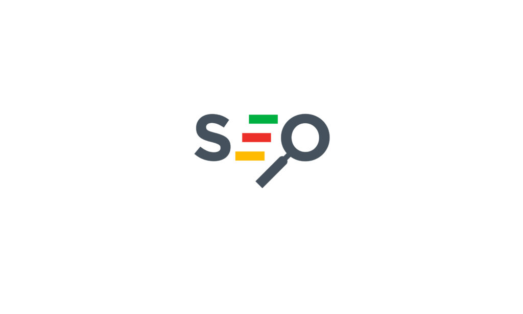 SEO-logo for at symbolisere at SEO-tekster er fundamentet for god SEO