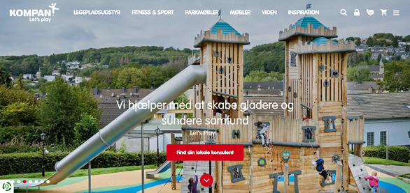 KOMPANs forside