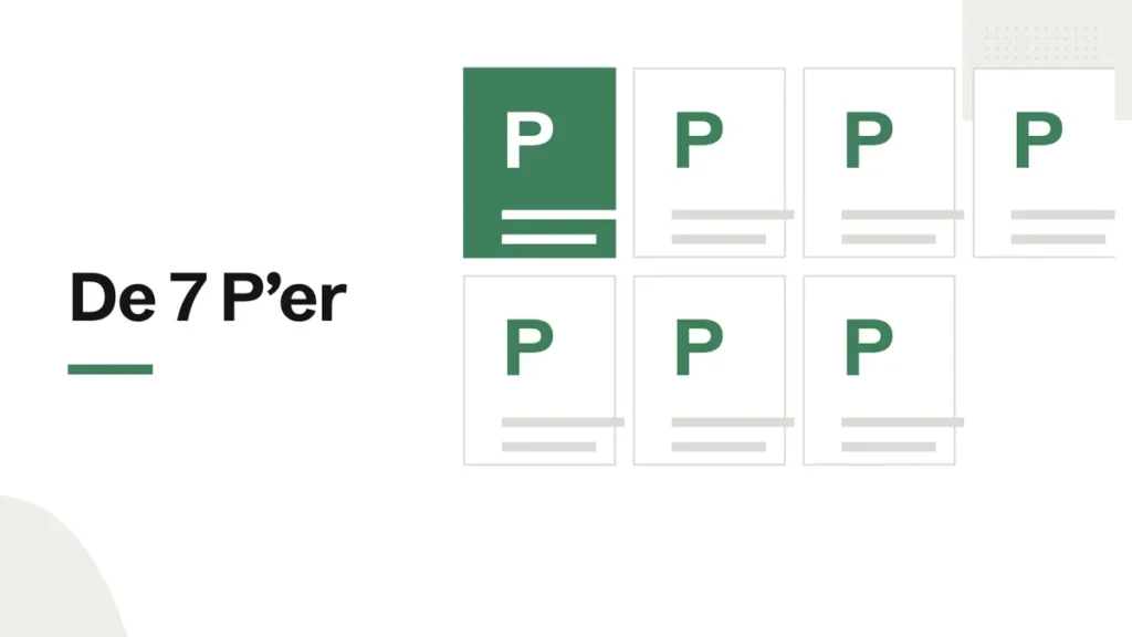 De 7 P’er