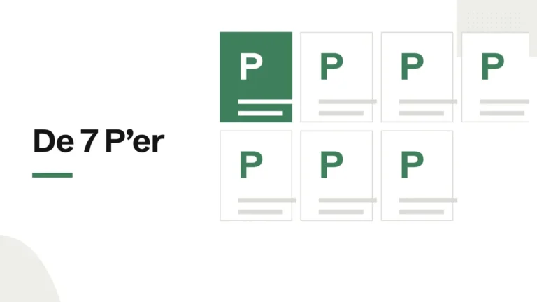 De 7 P’er