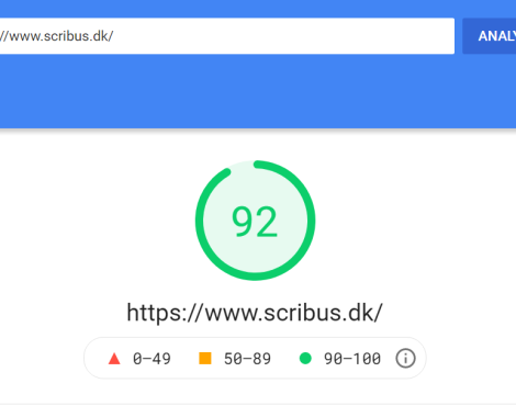 scribus pagespeed scribus pagespeed